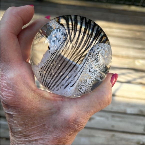 VINTAGE GLASS PAPERWEIGHT ~ SCOTLAND - Picture 5 of 11